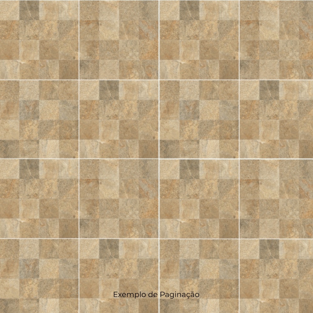 Piso Cerâmico Acetinado 54x54cm Caixa 2,60m² ViaÁpia Napole Retificado - VA54121