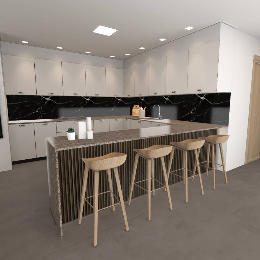 Piso Cerâmico Acetinado 54x54cm Caixa 2,60m² ViaÁpia Oregon Retificado - VA54124