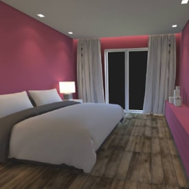 Piso Cerâmico Acetinado 57x57cm Caixa 2,30m² Lef Cabernet Bold - LF59617