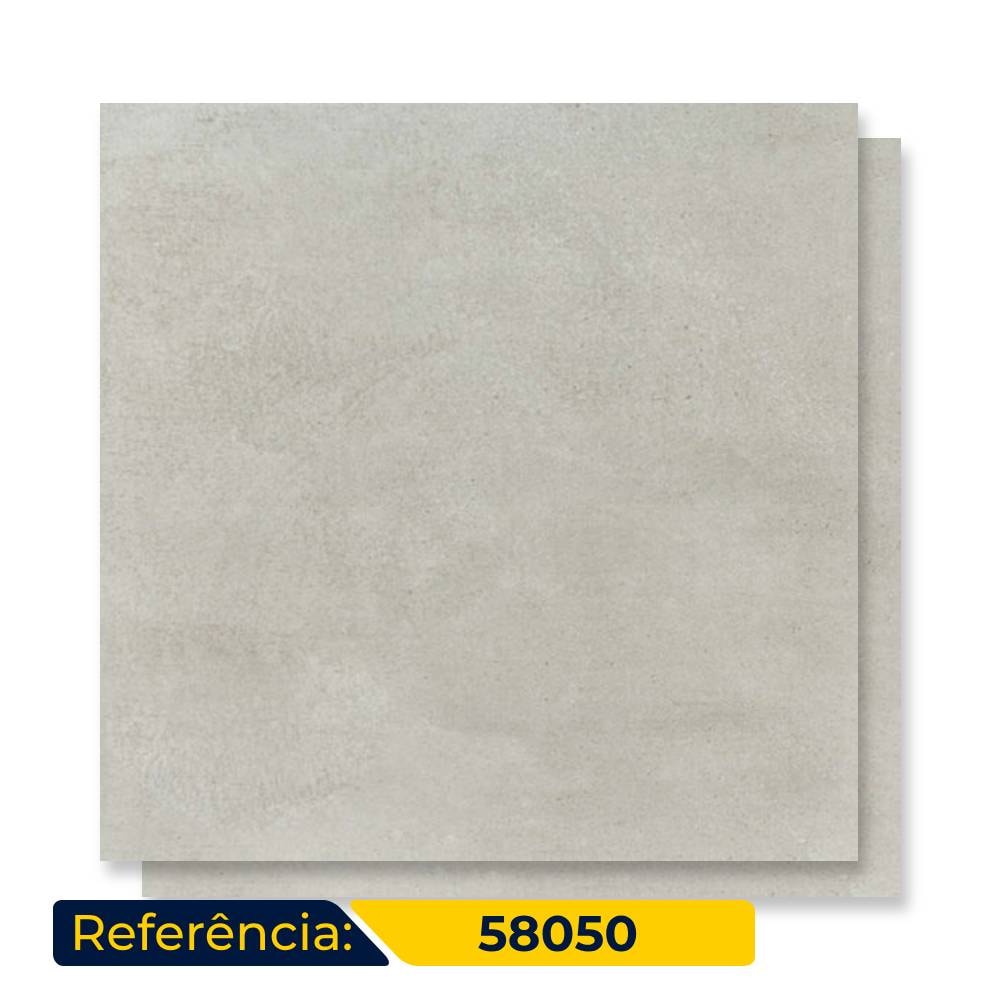 Piso Cerâmico Acetinado 58x58cm Caixa 2,35m² Viva Vpc 58050