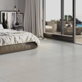 Piso Cerâmico Acetinado 60x60cm Caixa 2,50m² Lume Absolut Gris PLus Retificado