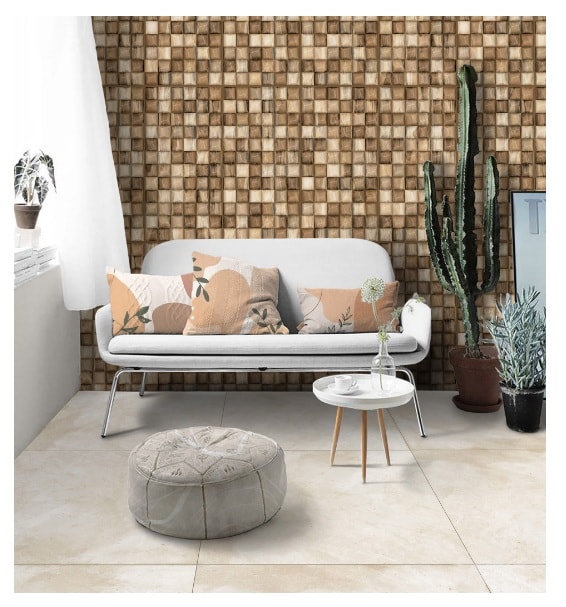 Piso Cerâmico Acetinado 60x60cm Caixa 2,50m² Lume Cimento Bege Matte Retificado - 600780