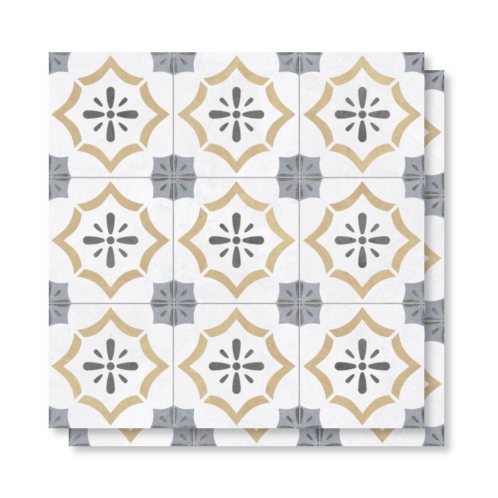 Piso Cerâmico Acetinado 60x60cm Caixa 2,52m² Embramaco Milano Retificado - 60937