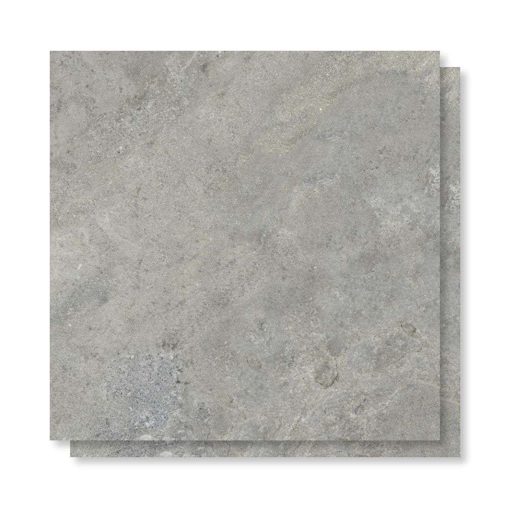 Piso Cerâmico Acetinado 60x60cm Caixa 2,52m² Embramaco Trento Gray Retificado - 60532