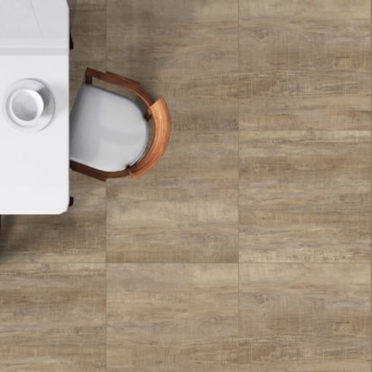 Piso Cerâmico Acetinado 60x60cm Caixa 2,52m² Esther Salinas Brown Retificado - 60442