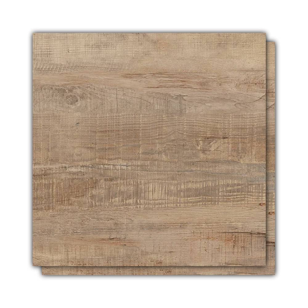 Piso Cerâmico Acetinado 60x60cm Caixa 2,52m² Esther Salinas Brown Retificado - 60442