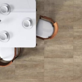 Piso Cerâmico Acetinado 60x60cm Caixa 2,52m² Esther Salinas Brown Retificado - 60442