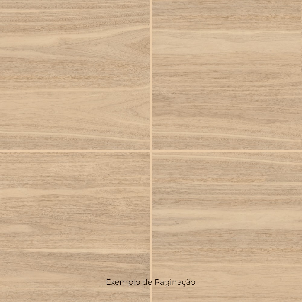 Piso Cerâmico Acetinado 60x60cm Caixa 2,52m² Karina Arbor HD Retificado - 60306