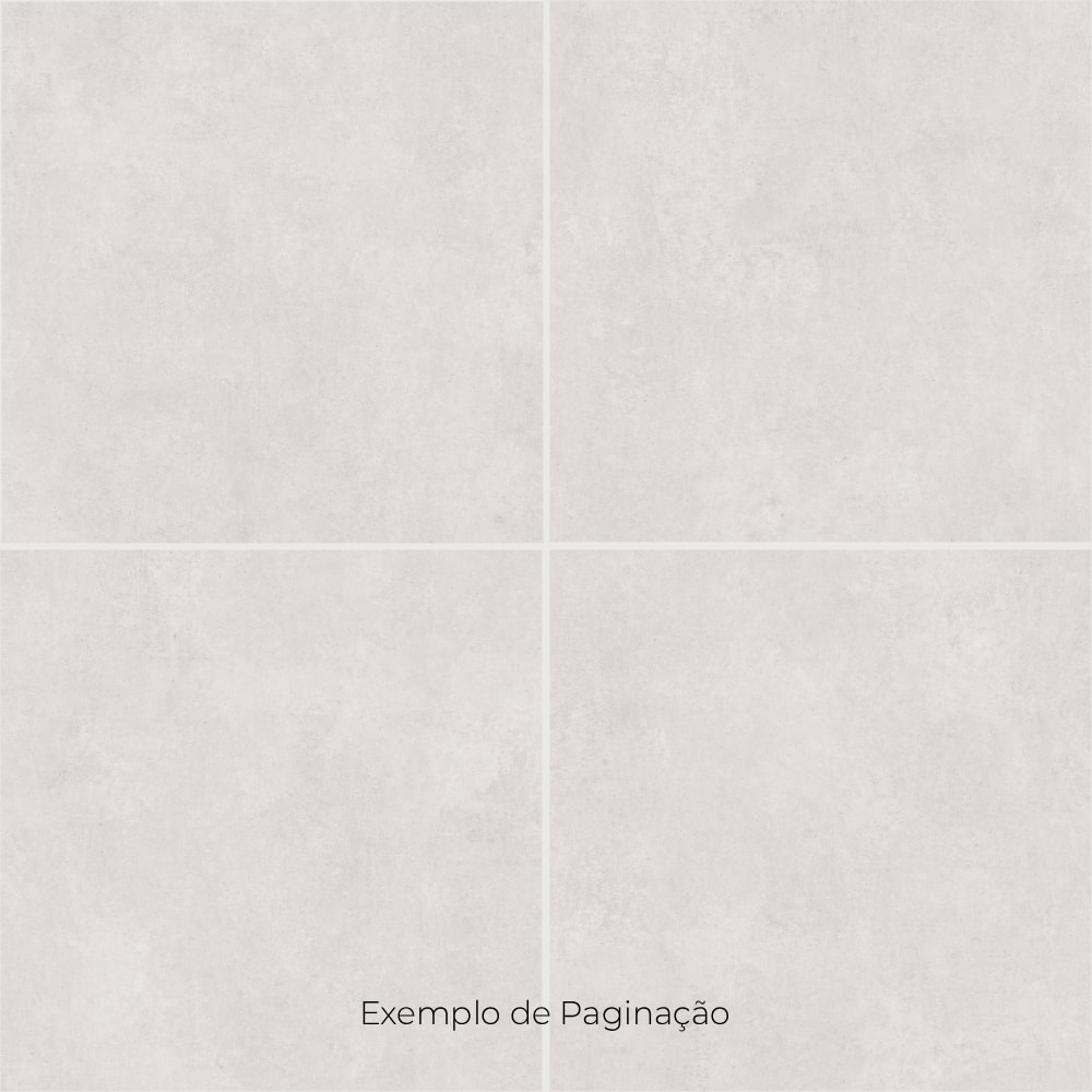 Piso Cerâmico Acetinado 60x60cm Caixa 2,52m² Karina Artisan Retificado - 60305