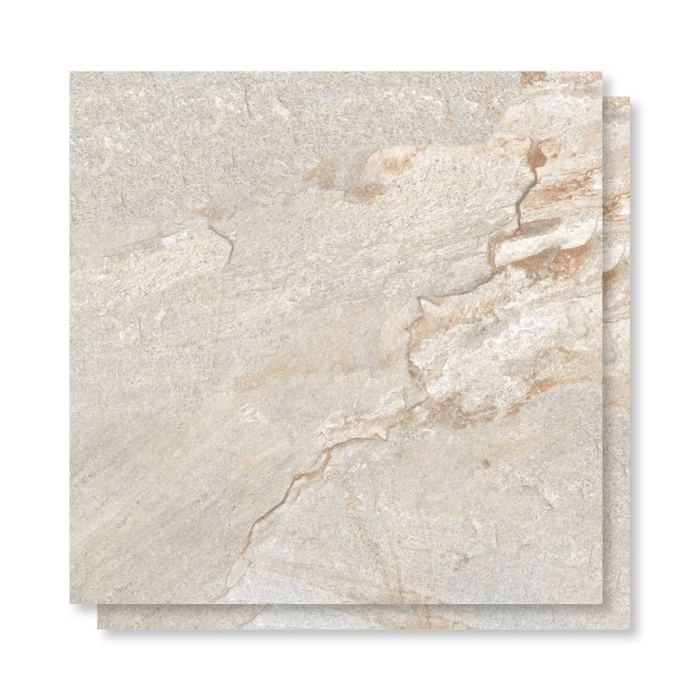 Piso Cerâmico Acetinado 60x60cm Caixa 2,52m² Karina Magma No Slip Retificado - 60322