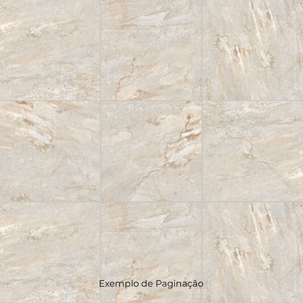 Piso Cerâmico Acetinado 60x60cm Caixa 2,52m² Karina Magma No Slip Retificado - 60322