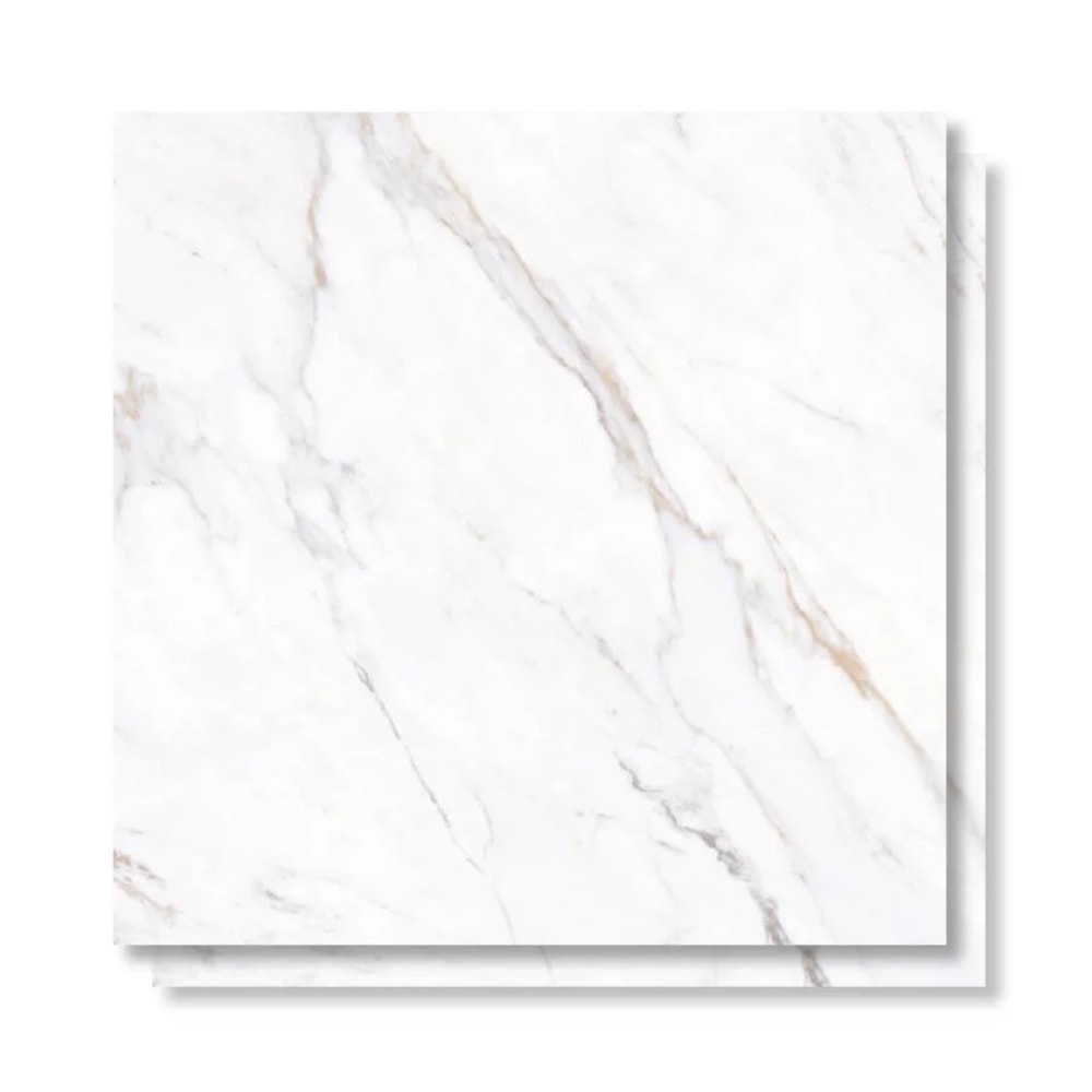 Piso Cerâmico Acetinado 60x60cm Caixa 2,52m² Karina Supreme HD Retificado - 60116