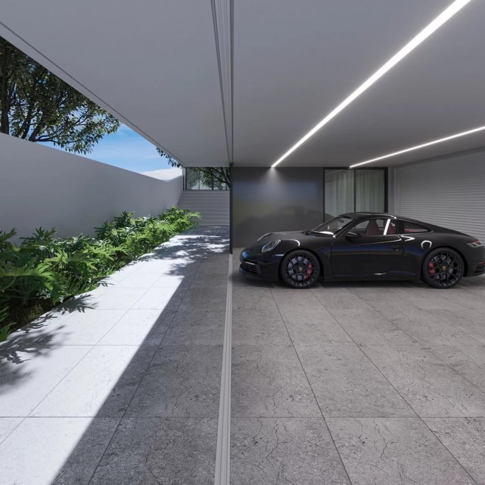 Piso Cerâmico Acetinado 63x120cm Caixa 2,25m² Lume Pétrus Fóssil Plus Retificado