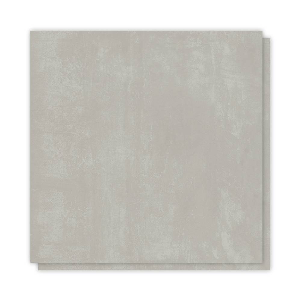 Piso Cerâmico Acetinado 71x71cm Caixa 2,52m² Duragres Alvorada Grafite In Retificado