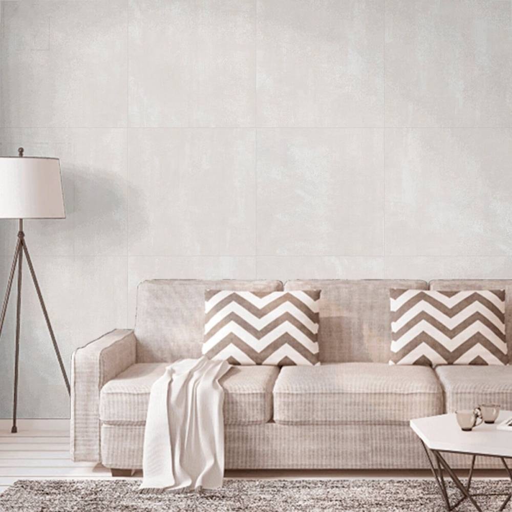 Piso Cerâmico Acetinado 71x71cm Caixa 3,02m² Duragres Alvorada Cinza Retificado - 2972-A