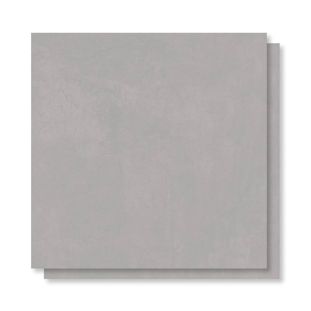 Piso Cerâmico Acetinado 71x71cm Caixa 3,02m² Duragres Alvorada Grafite Retificado - 2975