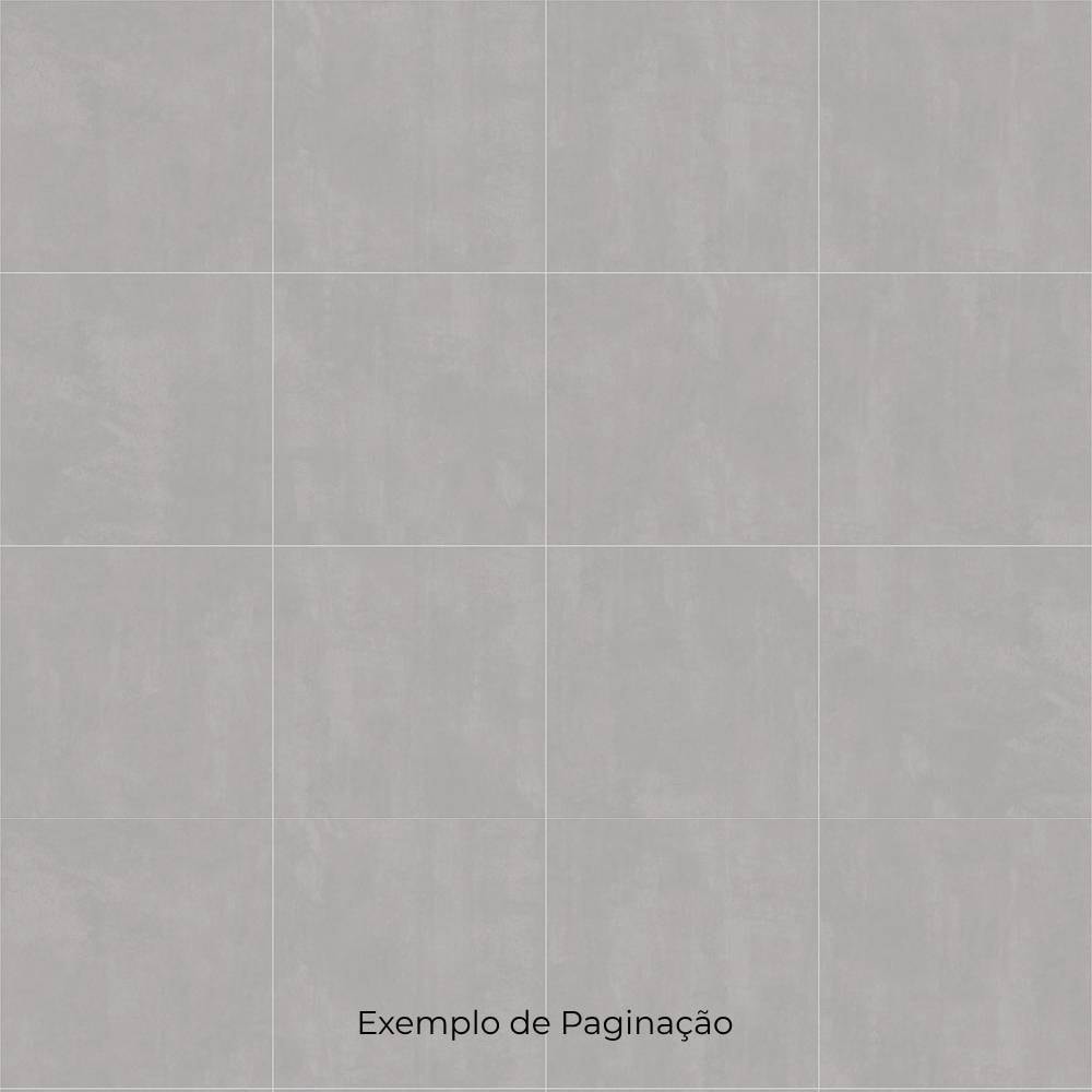 Piso Cerâmico Acetinado 71x71cm Caixa 3,02m² Duragres Alvorada Grafite Retificado - 2975