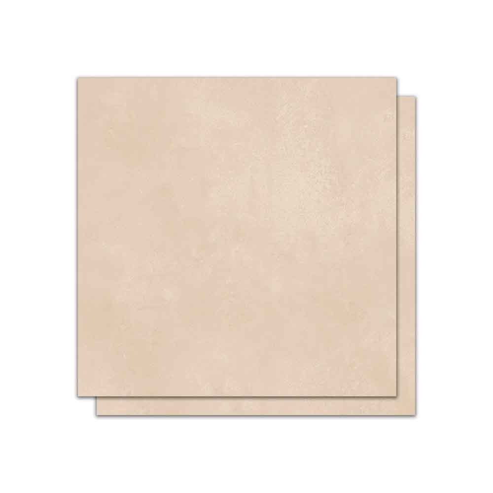 Piso Cerâmico Acetinado 72x72cm Caixa 2,59m² Savane Urbam Bege Retificado - 72111041