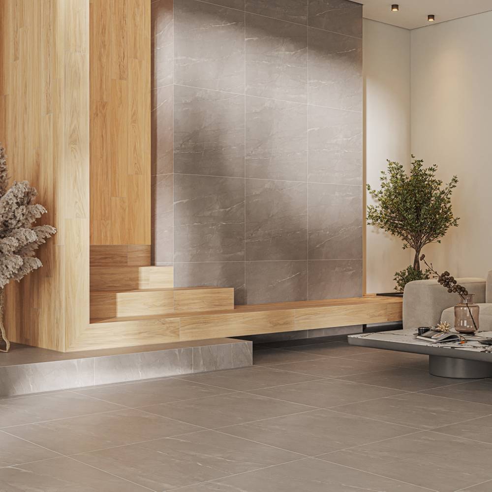 Piso Cerâmico Acetinado 75x75cm Caixa 2,28m² Incopisos Pulpis Intense Retificado - 575023