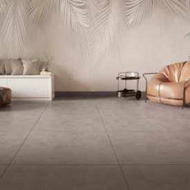 Piso Cerâmico Acetinado 75x75cm Caixa 2,28m² Incopisos Urban Avelã Retificado - 375008