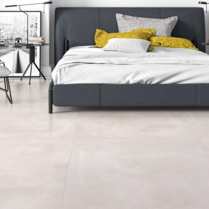 Piso Cerâmico Acetinado 75x75cm Caixa 2,84m² Lume Boston Gris Liso Retificado