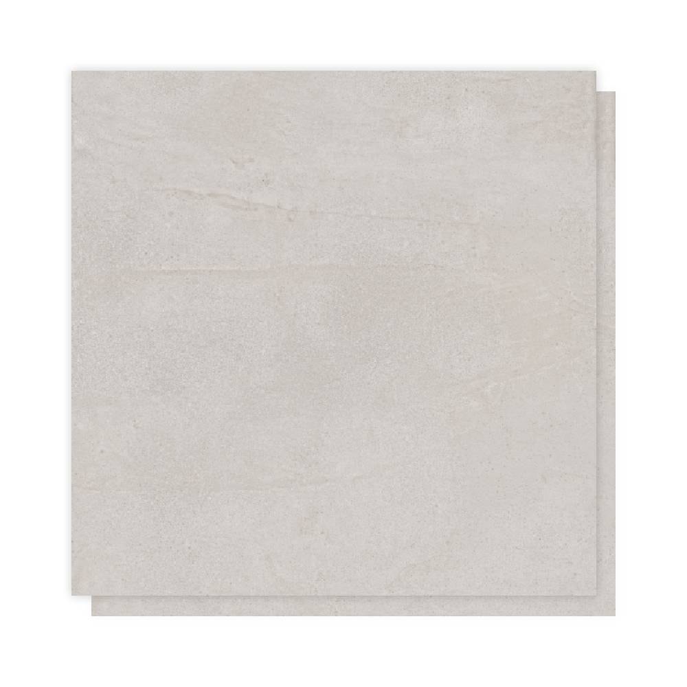 Piso Cerâmico Acetinado 75x75cm Caixa 2,84m² Lume Bristol Acero Retificado