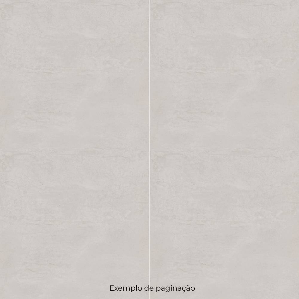 Piso Cerâmico Acetinado 75x75cm Caixa 2,84m² Lume Bristol Acero Retificado