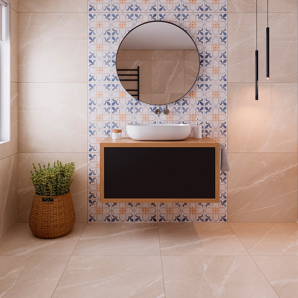 Piso Cerâmico Acetinado 75x75cm Caixa 2,84m² Lume Pulpis Gris