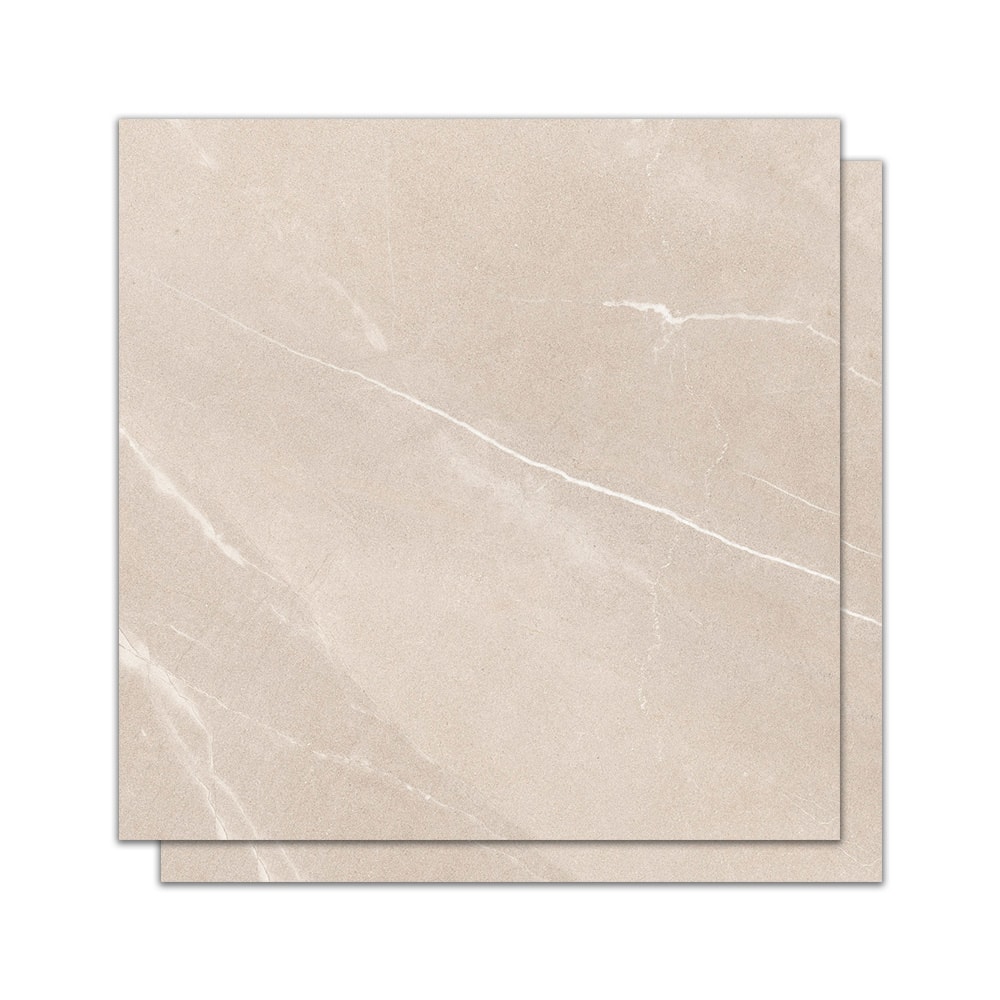 Piso Cerâmico Acetinado 75x75cm Caixa 2,84m² Lume Pulpis Gris