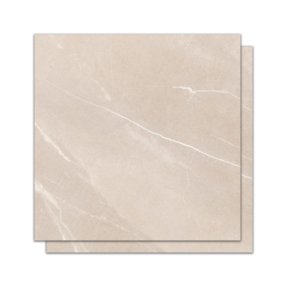 Piso Cerâmico Acetinado 75x75cm Caixa 2,84m² Lume Pulpis Gris Retificado