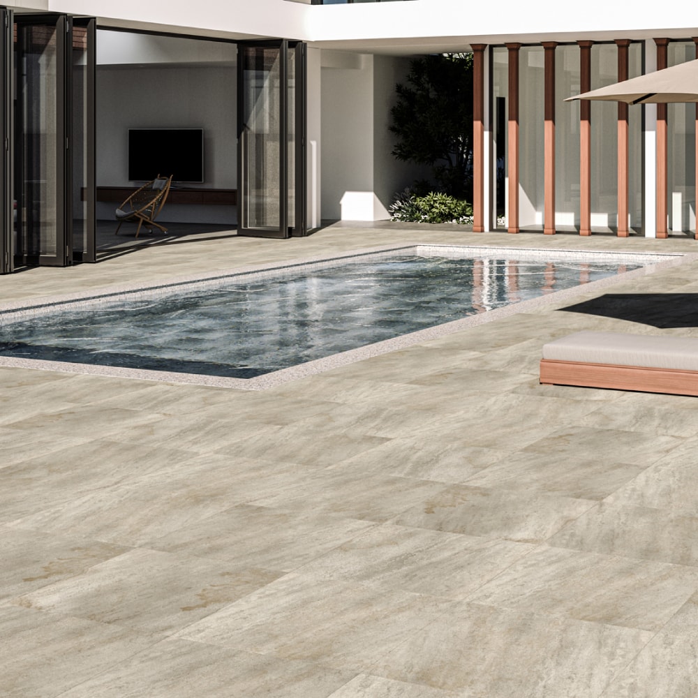 Piso Cerâmico Acetinado 75x75cm Caixa 2,84m² Lume São Tomé Retificado