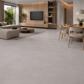 Piso Cerâmico Acetinado Incopisos 56x56cm Cinza Retificado - 556012