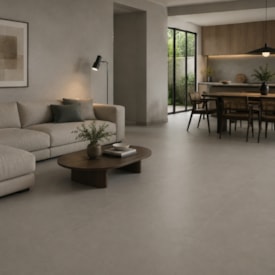 Piso Cerâmico Acetinado Incopisos 90x90cm Unique Chiaro Retificado - 391012