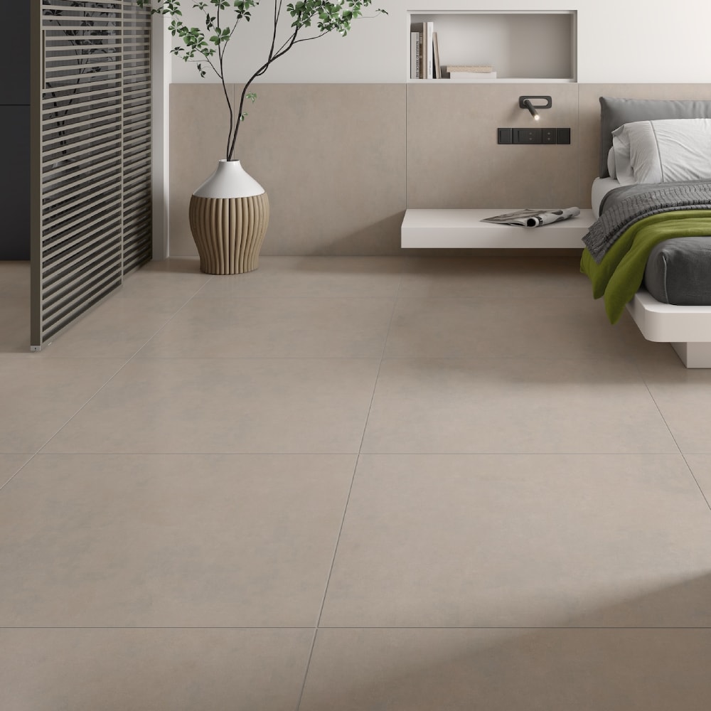 Piso Cerâmico Acetinado Incopissos 90x90cm Unique Gris Retificado - 391005