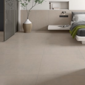 Piso Cerâmico Acetinado Incopissos 90x90cm Unique Gris Retificado - 391005