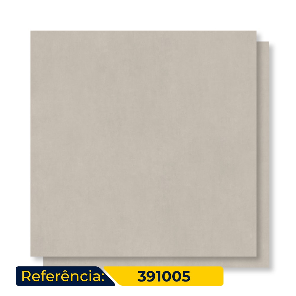 Piso Cerâmico Acetinado Incopissos 90x90cm Unique Gris Retificado - 391005