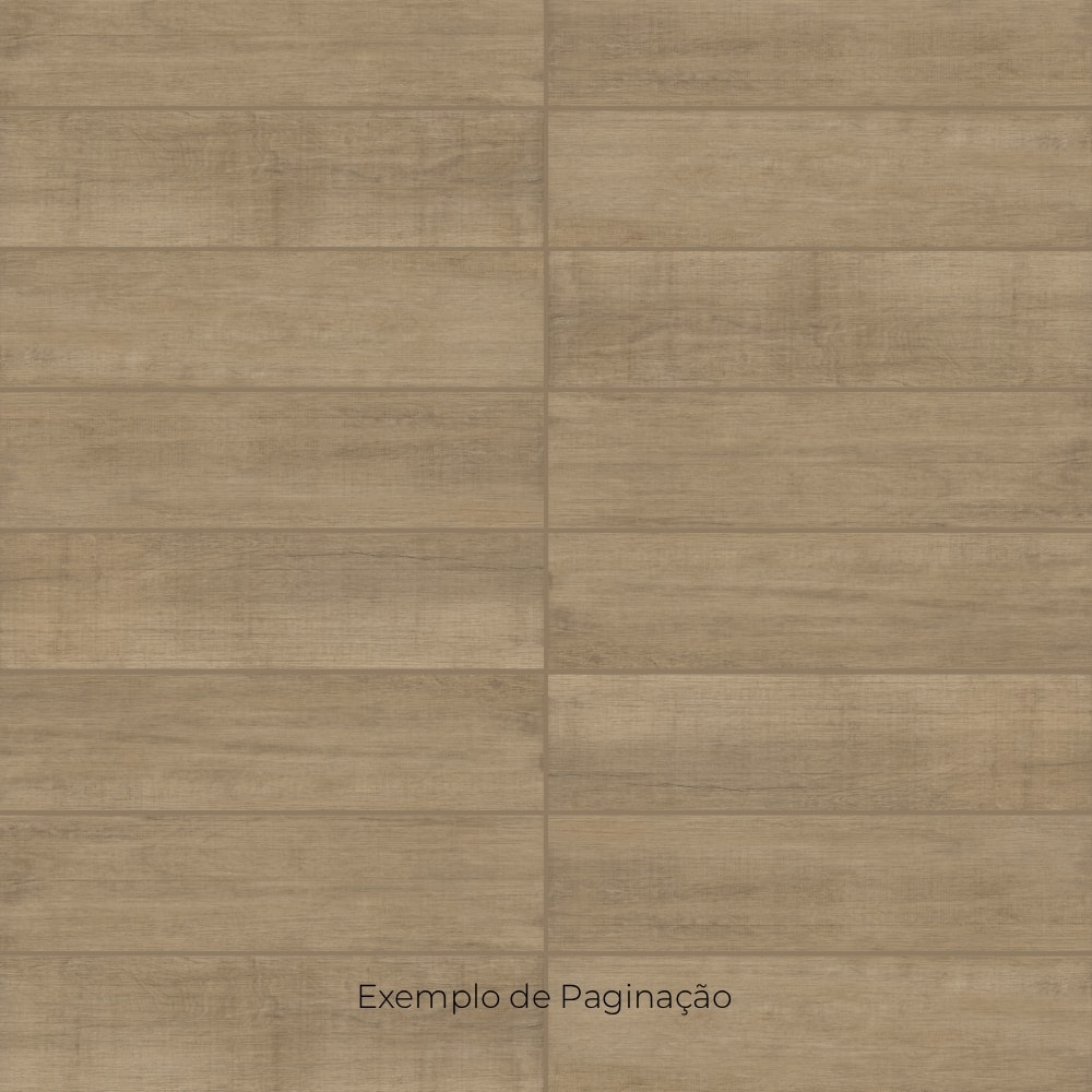 Piso Cerâmico Acetinado Lume 22x90cm Aquila Carvalho Liso Retificado