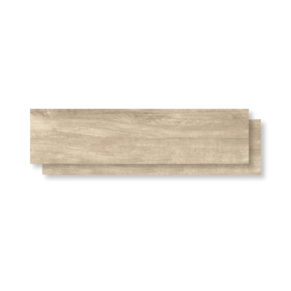 Piso Cerâmico Acetinado Lume 22x90cm Cabreuva Liso Retificado