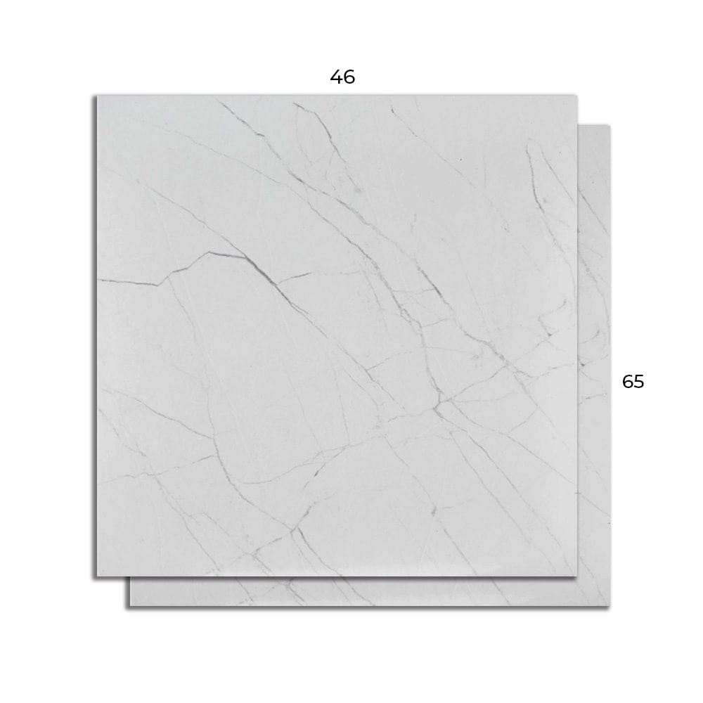 Piso Cerâmico Brilhante 46x46cm Caixa 2,39m² Viva Bold - 46102