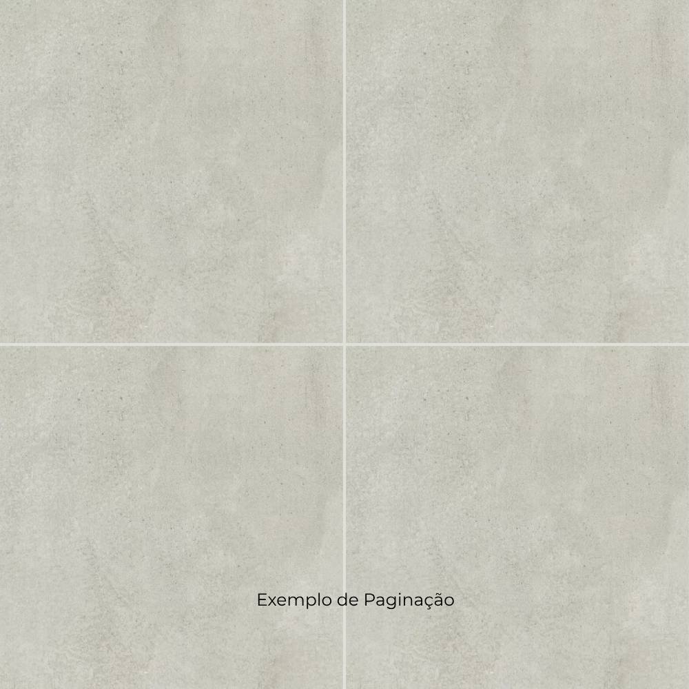 Piso Cerâmico Brilhante 46x46cm Caixa 2,39m² Viva VPC 46050