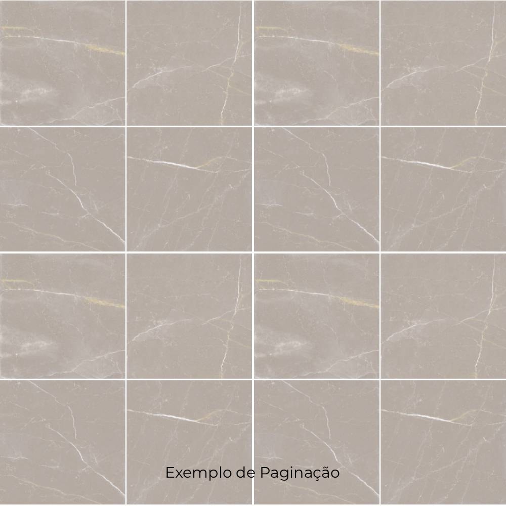 Piso Cerâmico Brilhante 54x54cm Caixa 2,60m² ViaÁpia Galileu Gris Retificado - VA54108