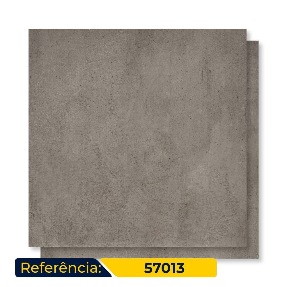 Piso Cerâmico Brilhante 57,3x57,3cm Caixa 2,30m² Viva 57013 Retificado