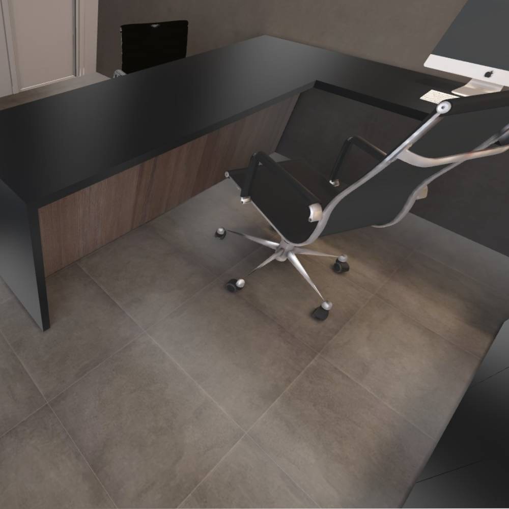 Piso Cerâmico Brilhante 57,3x57,3cm Caixa 2,30m² Viva 57013 Retificado