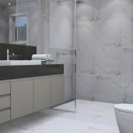 Piso Cerâmico Brilhante 58x58cm Caixa 2,25m² Viva VPC HD - 58055