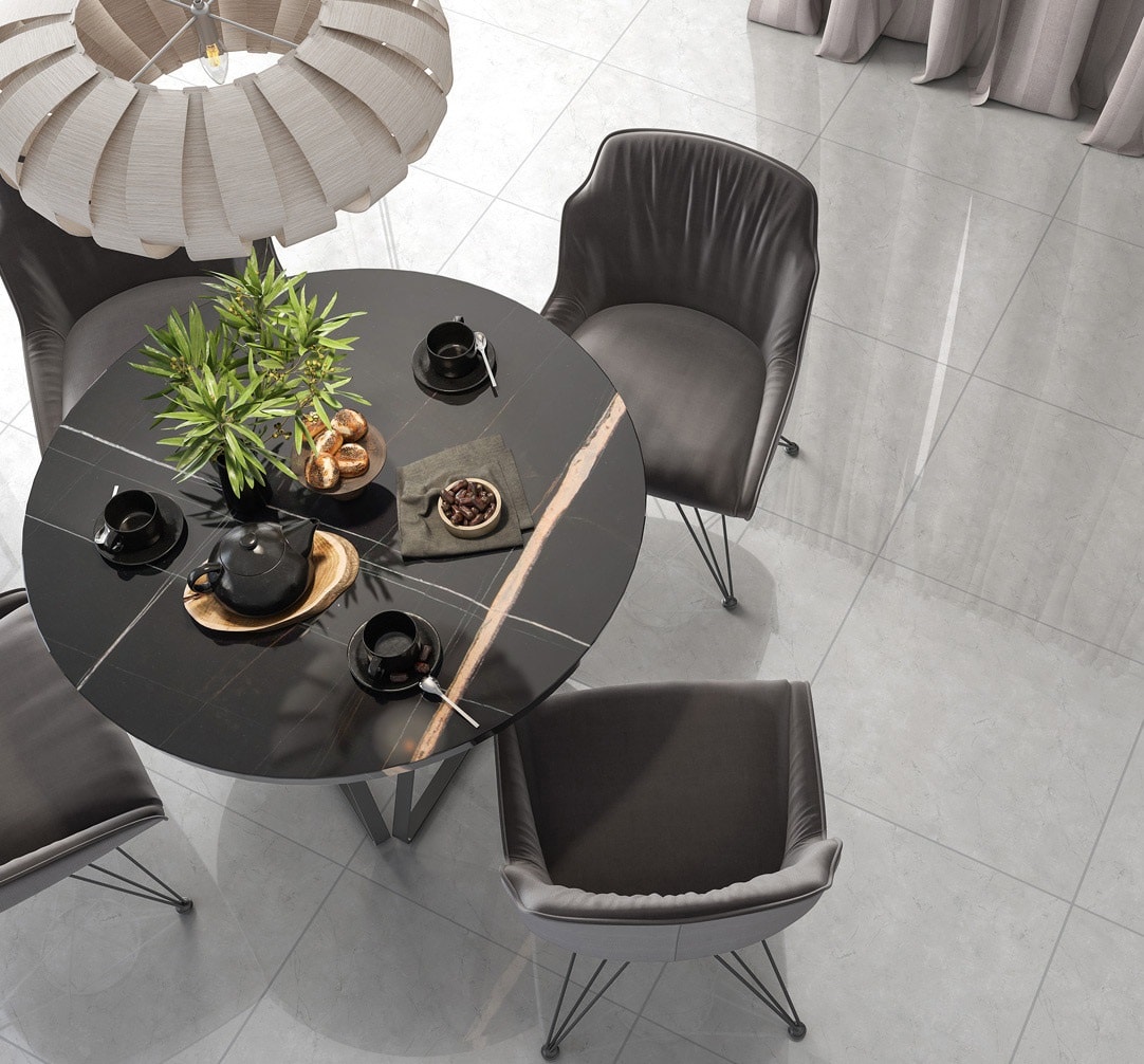 Piso Cerâmico Brilhante 60x60cm Caixa 2,50m² Lume Verona Retificado