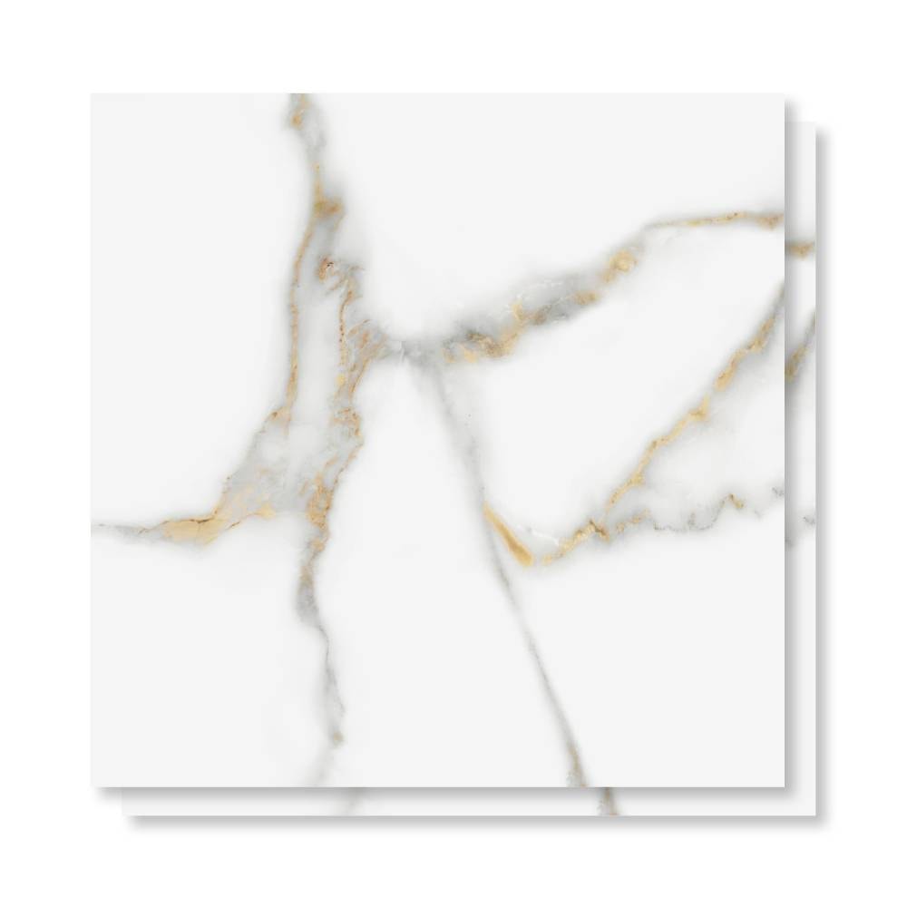 Piso Cerâmico Brilhante 60x60cm Caixa 2,52m² Karina Bernini Retificado - 60313