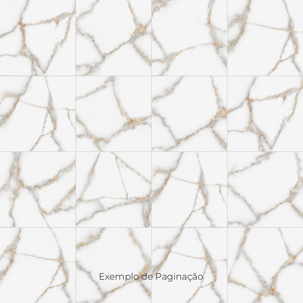 Piso Cerâmico Brilhante 60x60cm Caixa 2,52m² Karina Bernini Retificado - 60313