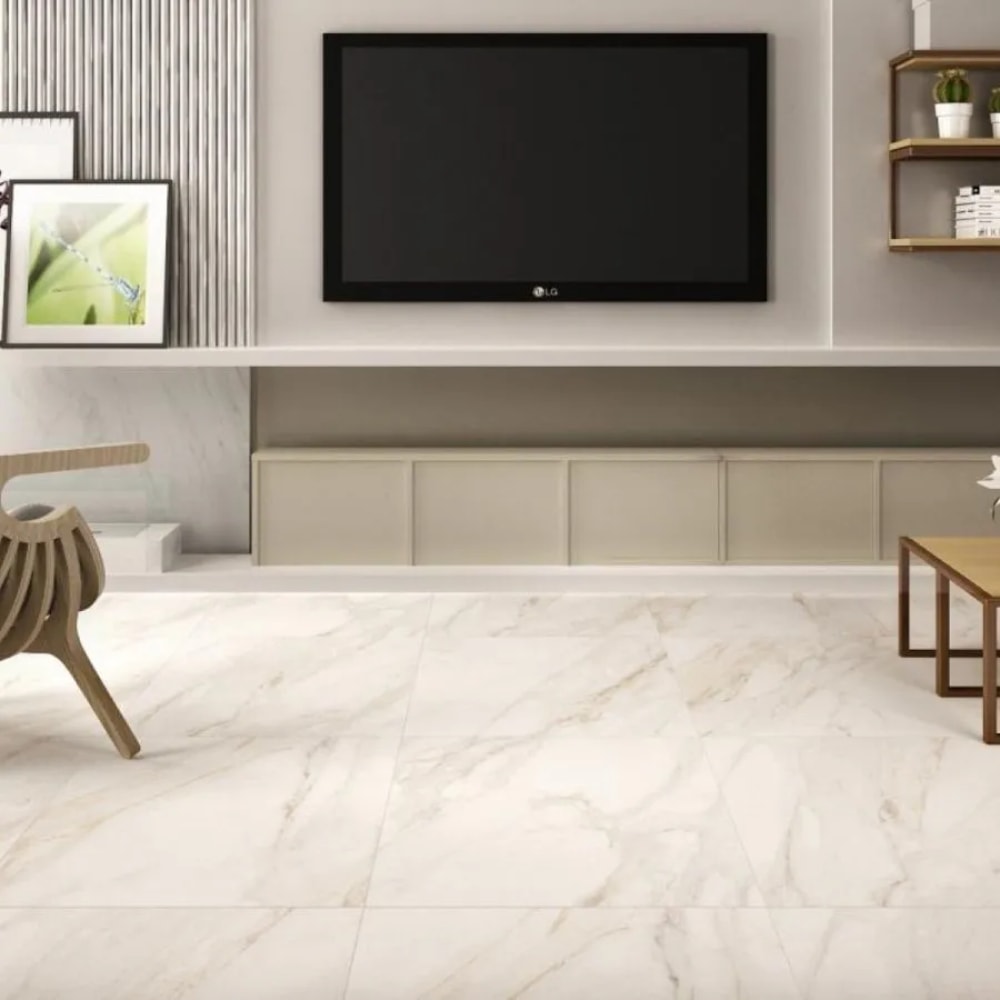 Piso Cerâmico Brilhante 60x60cm Caixa 2,52m² Karina Michelangelo Retificado - 60301