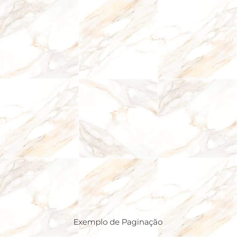 Piso Cerâmico Brilhante 60x60cm Caixa 2,52m² Karina Michelangelo Retificado - 60301