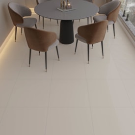 Piso Cerâmico Brilhante 60x60cm Caixa 2,52m² Karina Vogue Retificado - 60111